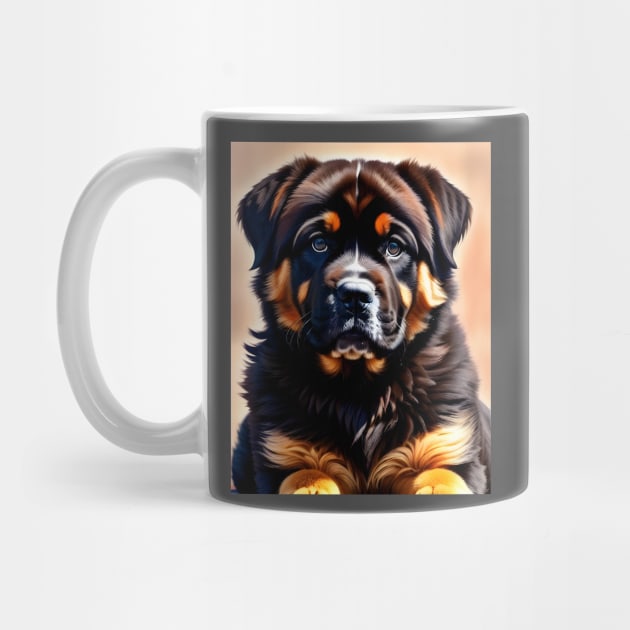 Tibetan Mastiff Puppy 03 by Jaymz Weiss Designz